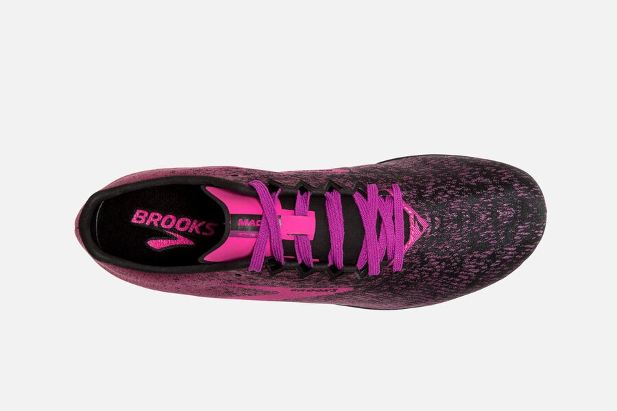 Brooks Running Shoes - Mach 19 Spikeless Spikes Womens - Pink/Black - KOS-816924